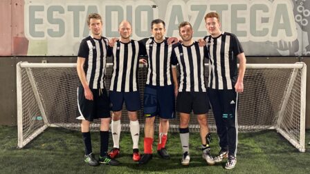 Jaggard Macland forms a new 5-a-side football team